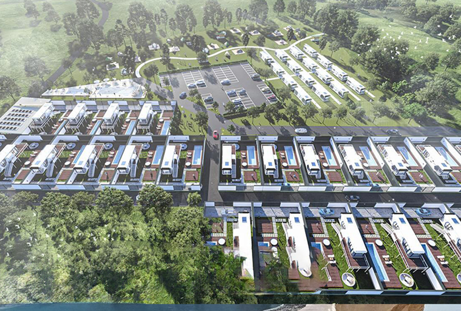 한국 거리 풍경